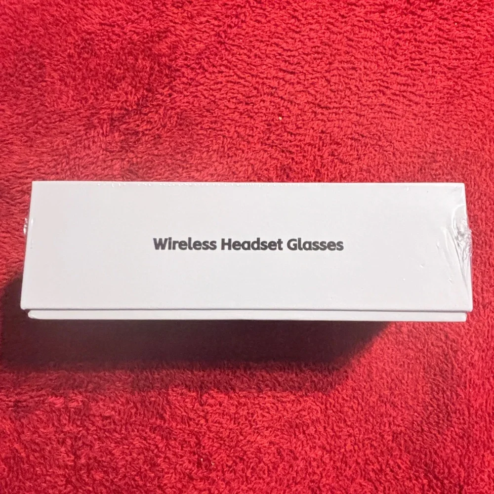 XG88 Pro Wireless Headset Glasses - Silver. New factory sealed